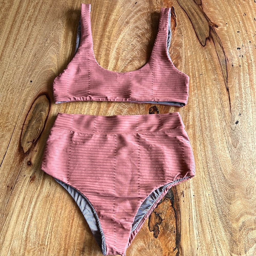 Acacia Dual Ribbed Bikini Set